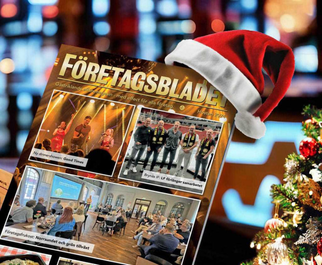 Snart dags för julnumret av Företagsbladet.