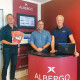 Albergo expanderar med den digitala trapphusskärmen